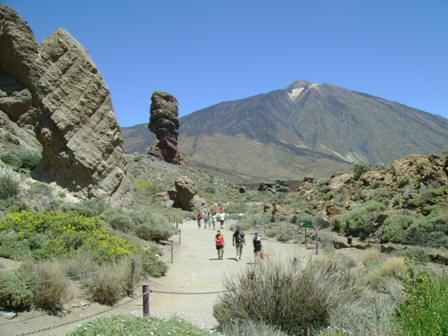 Teide, en vulkan p Tenerife