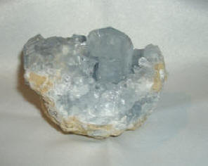 Celestine, celestite